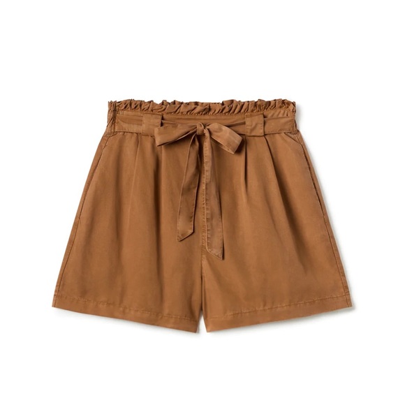 TWO THIRDS Pants - Giske shorts in Caramel